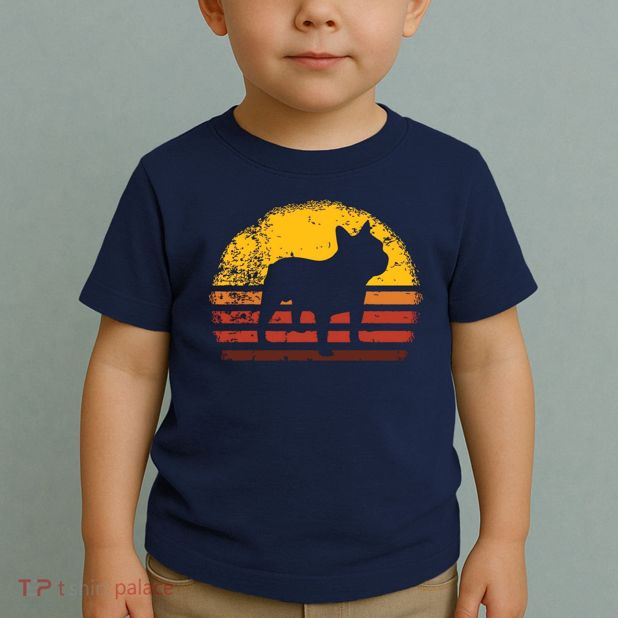 French Bulldog French Bulldog Retro Toddler T-Shirt