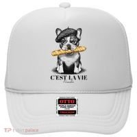 French Bulldog Frenchie Dog Lover Dad Dog Mom CEst La Vie Hat thumb 0