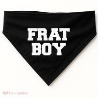 Frat Boy Funny Fraternity College Rush Party Greek USA-Made Doggie Bandana thumb 0