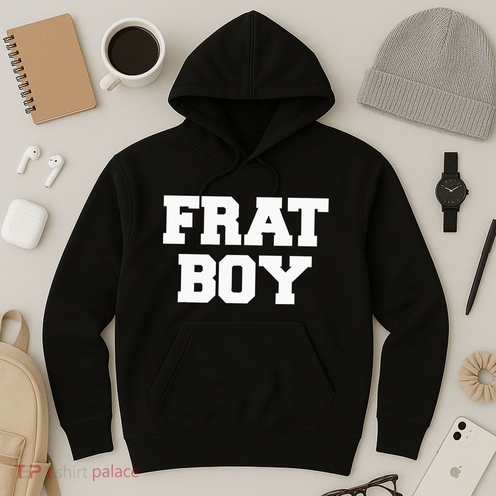 Frat Boy Funny Fraternity College Rush Party Greek Hoodie