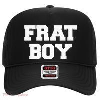 Frat Boy Funny Fraternity College Rush Party Greek Hat thumb 0