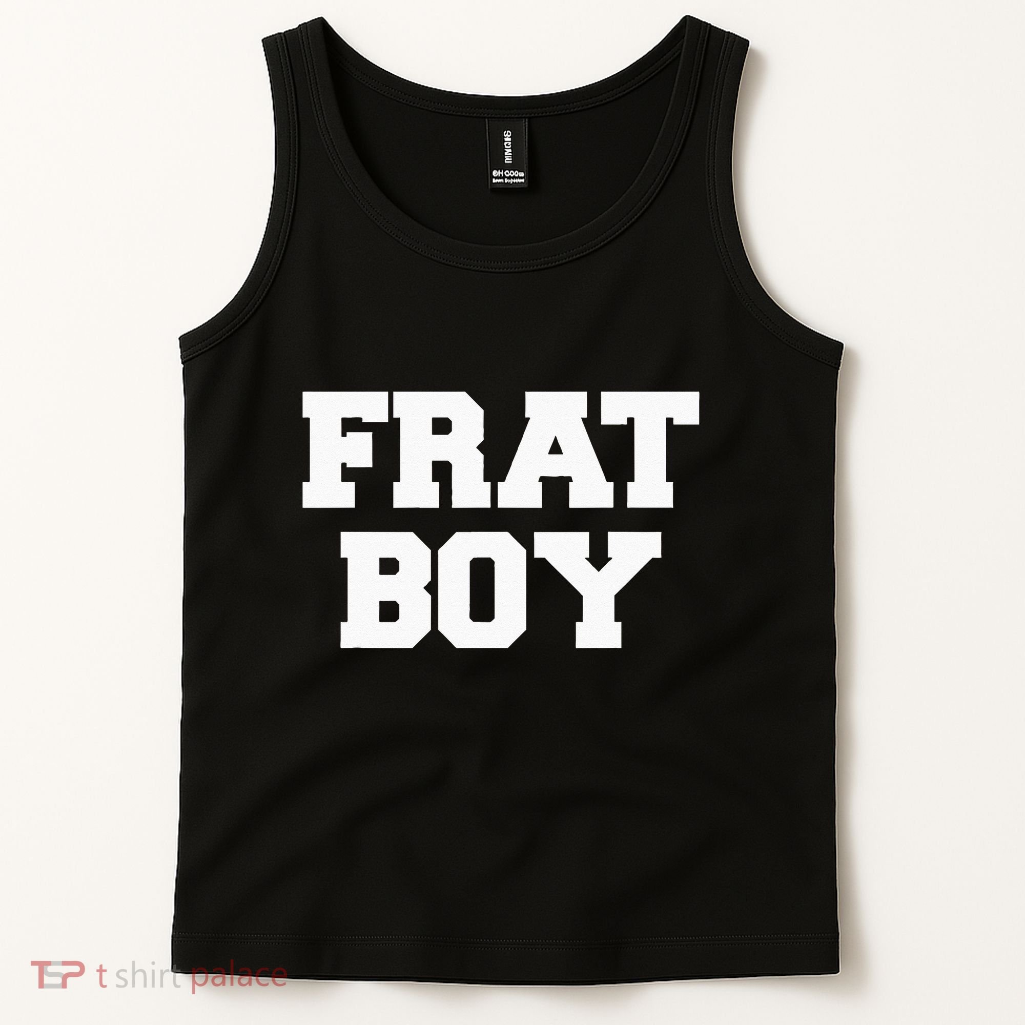 Frat Boy Funny Fraternity College Rush Party Greek Tank Top