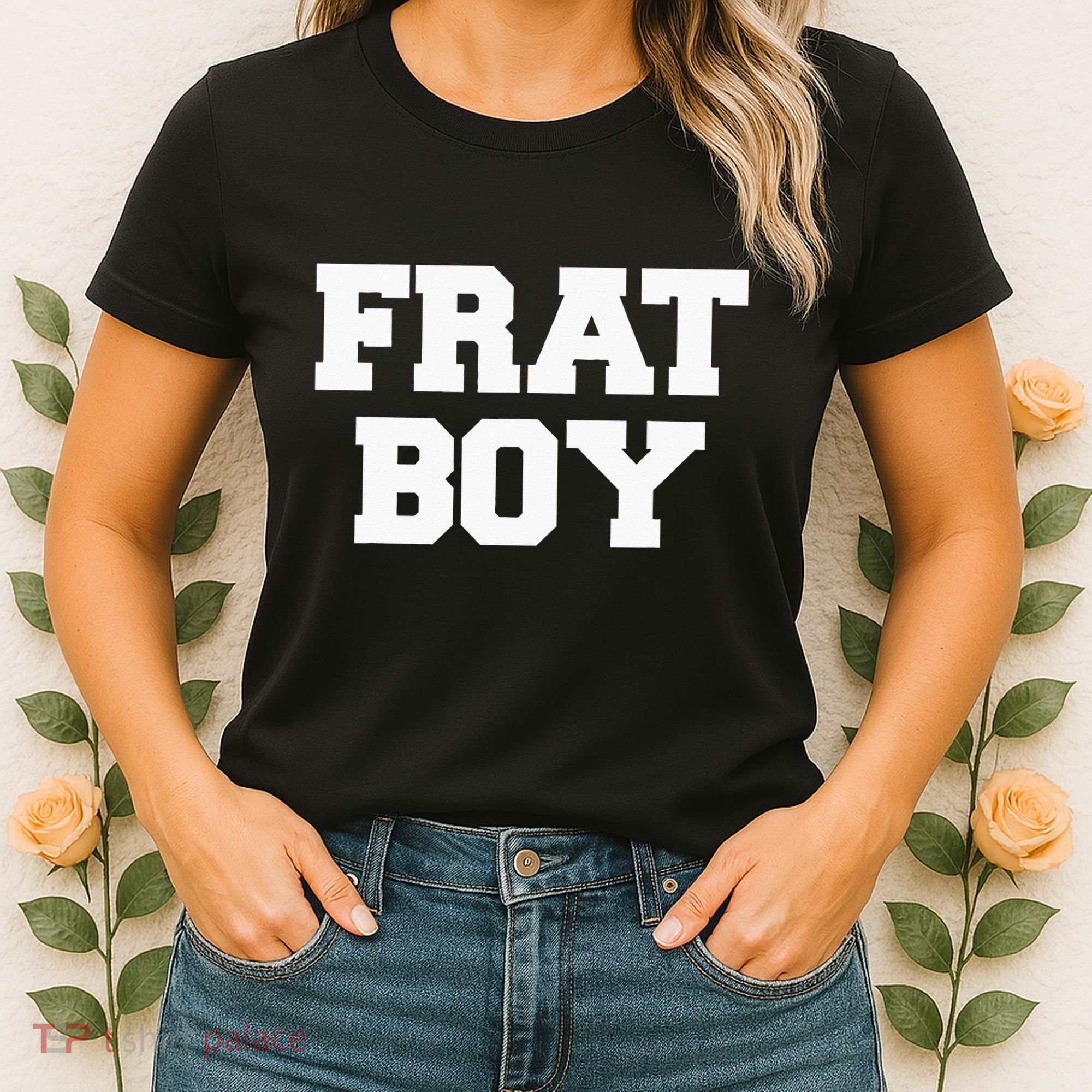 Frat Boy Funny Fraternity College Rush Party Greek Women's T-Shirt