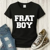 Frat Boy Funny Fraternity College Rush Party Greek Women's T-Shirt thumb 3