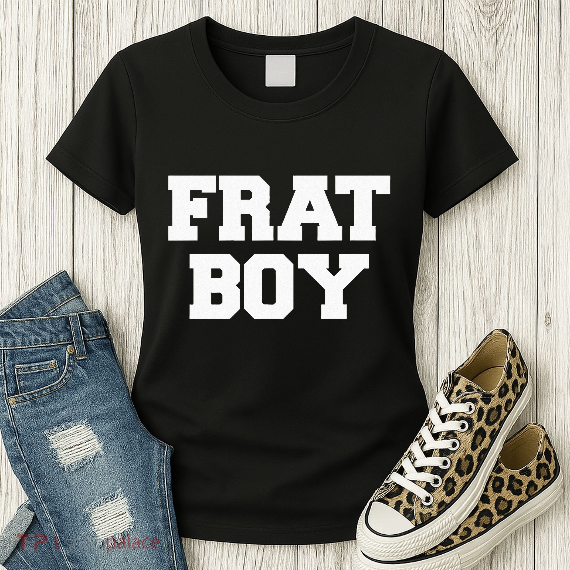 Frat Boy Funny Fraternity College Rush Party Greek Women's T-Shirt