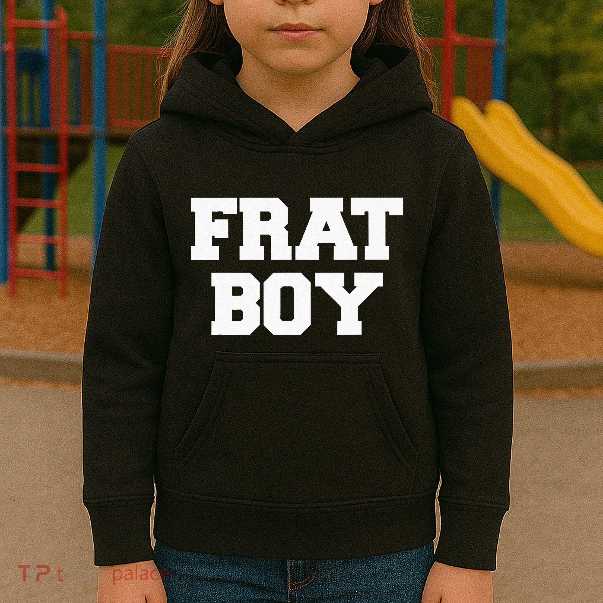 Frat Boy Funny Fraternity College Rush Party Greek Kids Hoodie