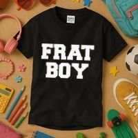 Frat Boy Funny Fraternity College Rush Party Greek Kids T-Shirt thumb 3