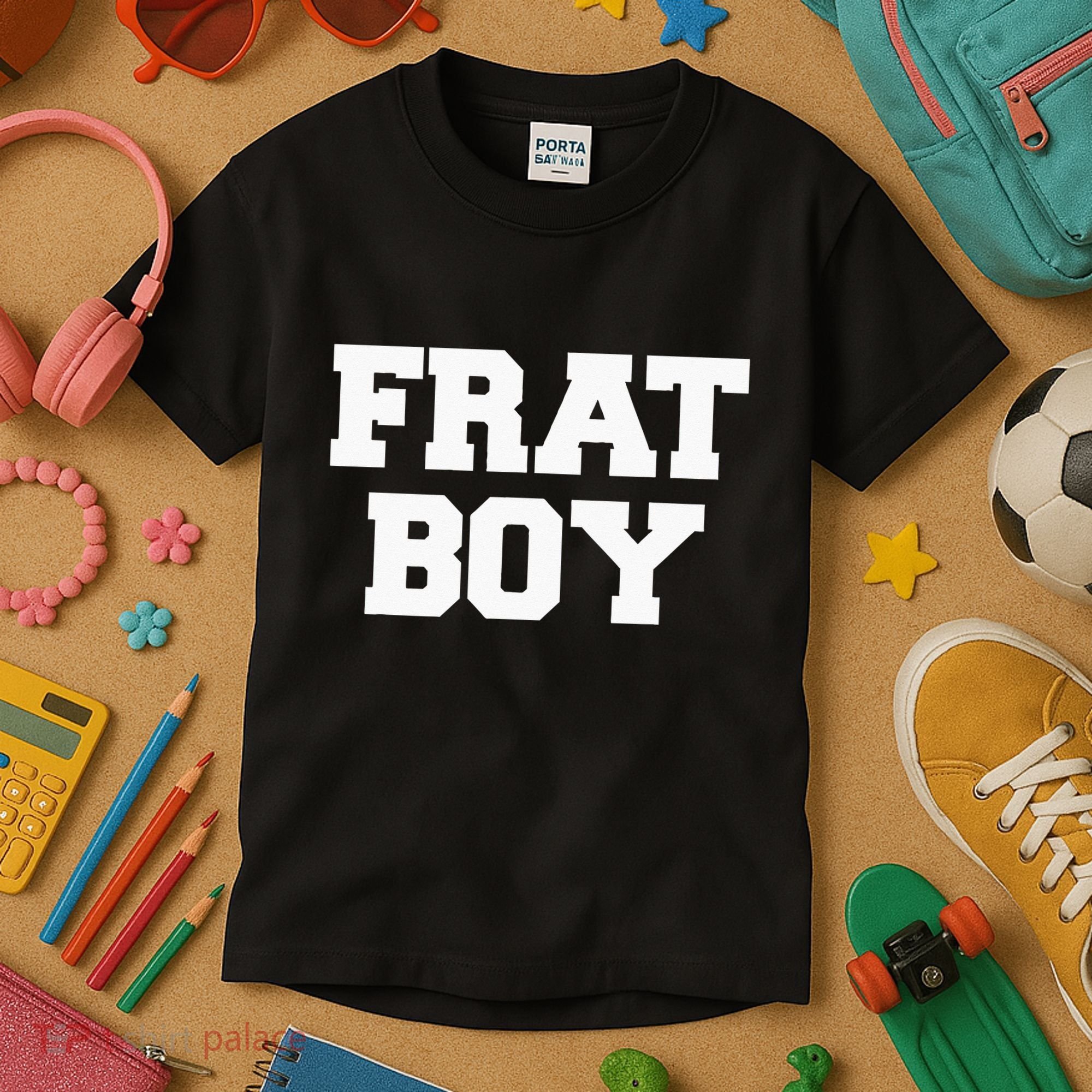 Frat Boy Funny Fraternity College Rush Party Greek Kids T-Shirt