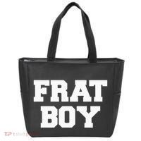 Frat Boy Funny Fraternity College Rush Party Greek Tote Bag thumb 0