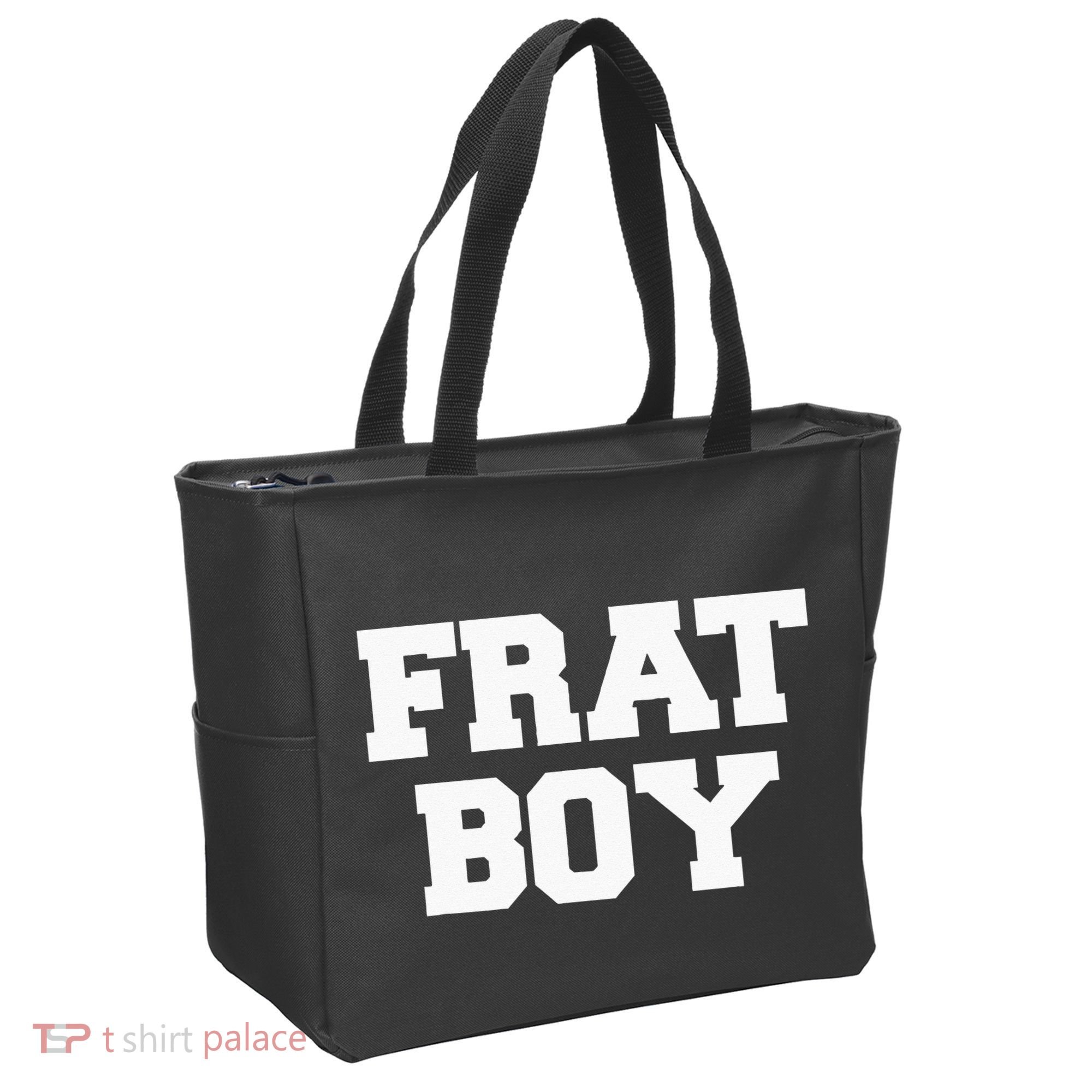 Frat Boy Funny Fraternity College Rush Party Greek Tote Bag