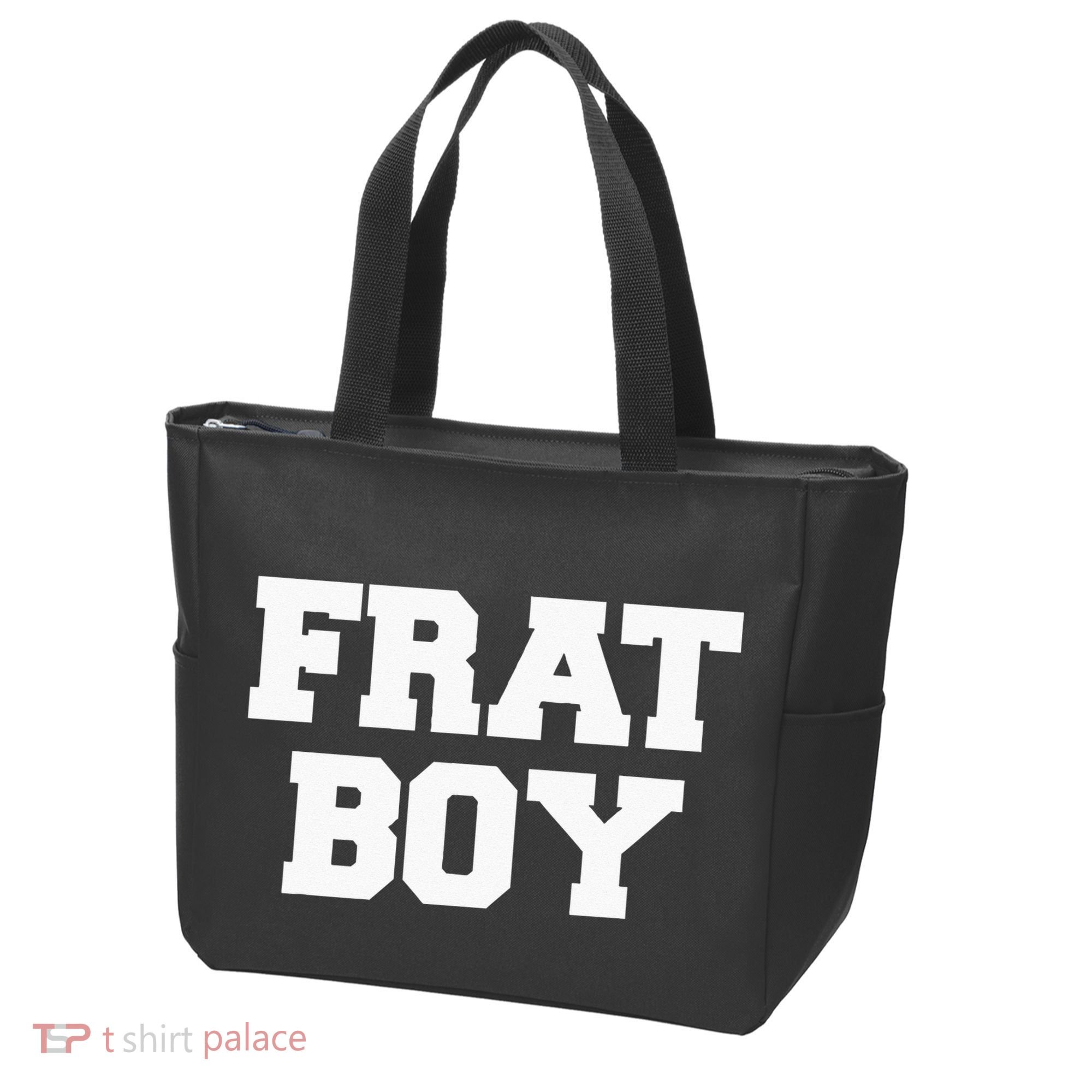 Frat Boy Funny Fraternity College Rush Party Greek Tote Bag