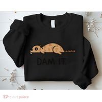 Funny Beaver Funny Saying Dam It Beaver Funny Beaver Saying Sweatshirt thumb 2