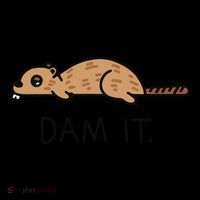 Funny Beaver Funny Saying Dam It Beaver Funny Beaver Saying Coffee Mug thumb 5