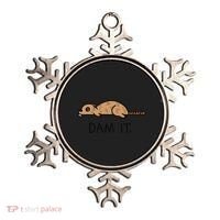 Funny Beaver Funny Saying Dam It Beaver Funny Beaver Saying Ornament thumb 0