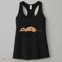 Funny Beaver Funny Saying Dam It Beaver Funny Beaver Saying Women's Tank Top thumb 3