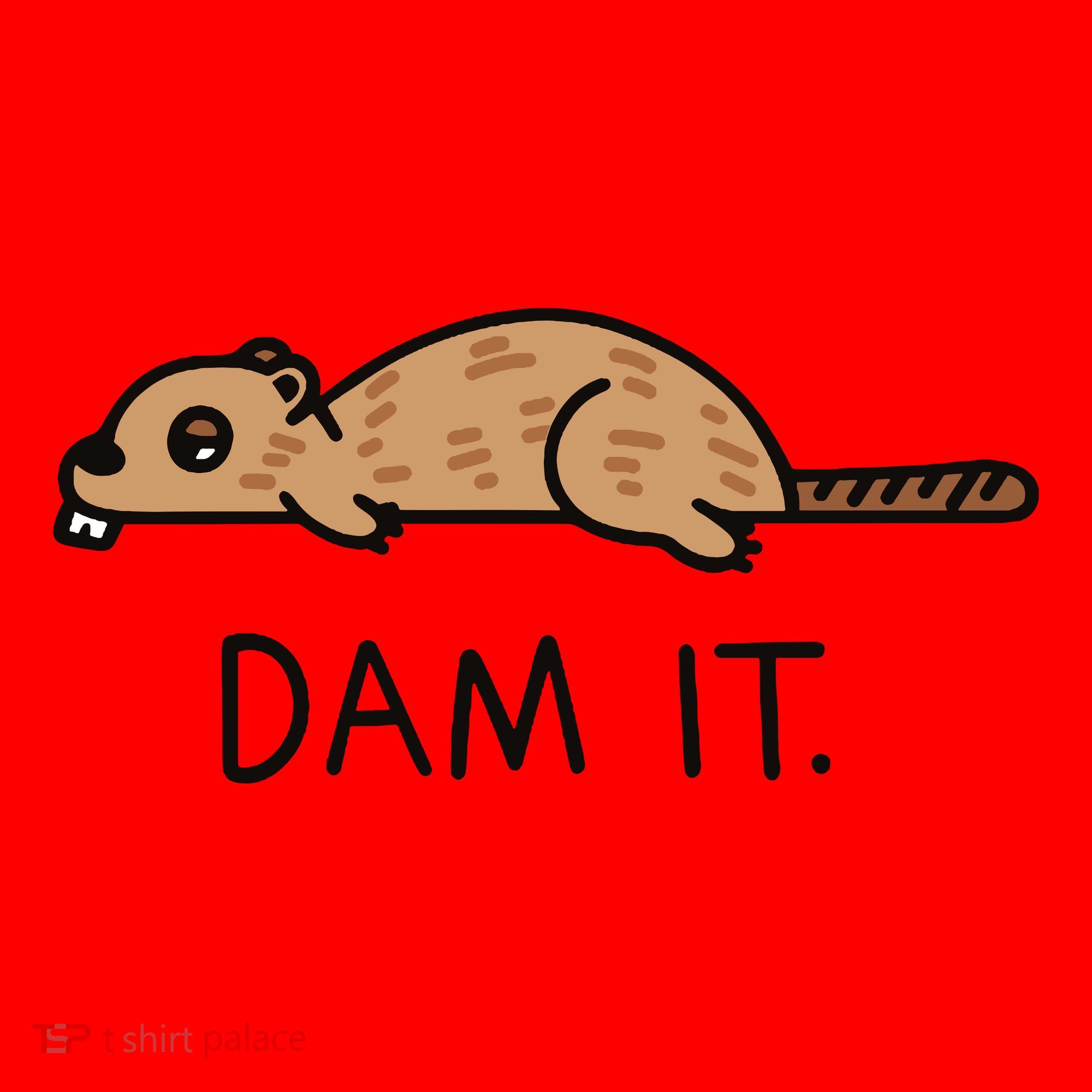 Funny Beaver Funny Saying Dam It Beaver Funny Beaver Saying Santa Hat