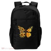 Floral Butterfly Faith Cross Backpack thumb 0
