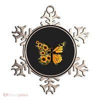 Floral Butterfly Faith Cross Ornament thumb 0