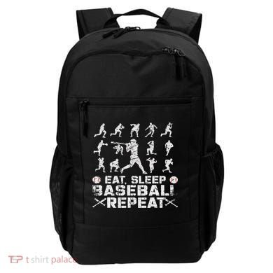 Funny Baseball For, & Eat Sleep Baseball Backpack