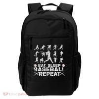 Funny Baseball For, & Eat Sleep Baseball Backpack thumb 0