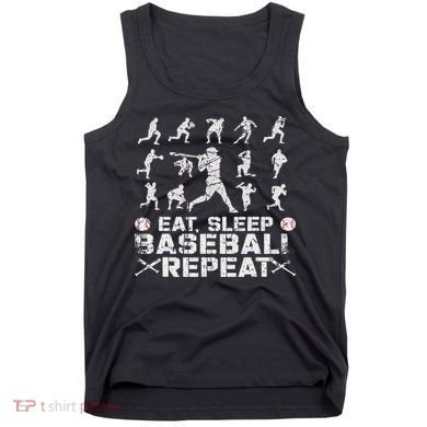 Funny Baseball For, & Eat Sleep Baseball Tank Top