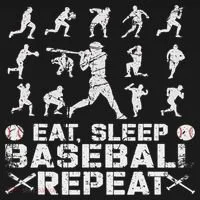 Funny Baseball For, & Eat Sleep Baseball Tank Top thumb 6