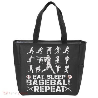 Funny Baseball For, & Eat Sleep Baseball Tote Bag