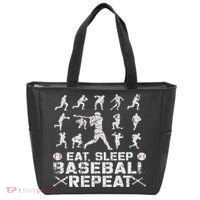 Funny Baseball For, & Eat Sleep Baseball Tote Bag thumb 0