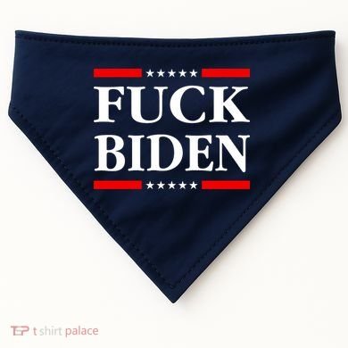 Fuck Biden USA-Made Doggie Bandana