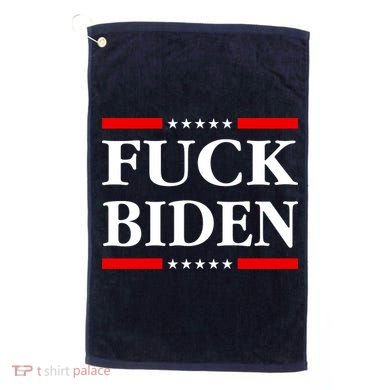 Fuck Biden Golf Towel