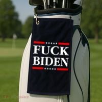 Fuck Biden Golf Towel thumb 2