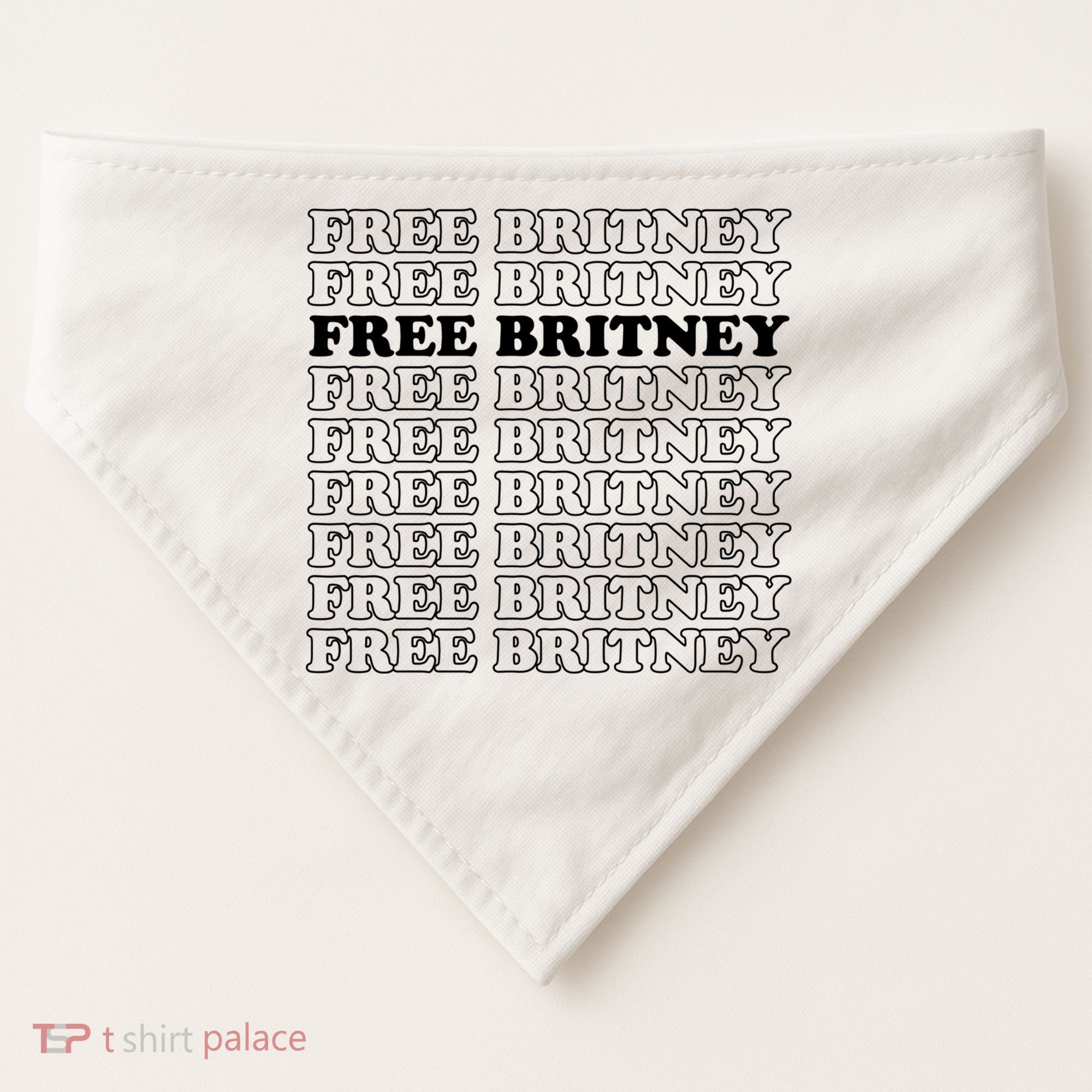 Free Britney #Freebritney USA-Made Doggie Bandana