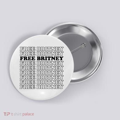 Free Britney #Freebritney Button