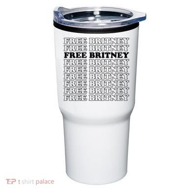 Free Britney #Freebritney Tumbler