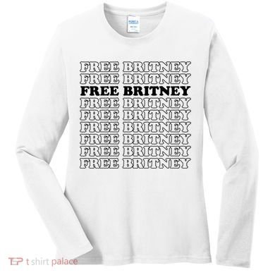 Free Britney #Freebritney Women's Long Sleeve Shirt