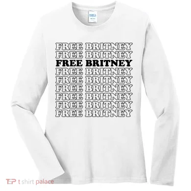 Free Britney #Freebritney Women's Long Sleeve Shirt