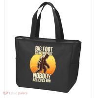 Funny Big Foot Saw Me But Nobody Believes Him Tote Bag thumb 3