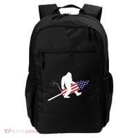 Men  Bigfoot Fireworks 4th of July American Flag US Backpack thumb 0