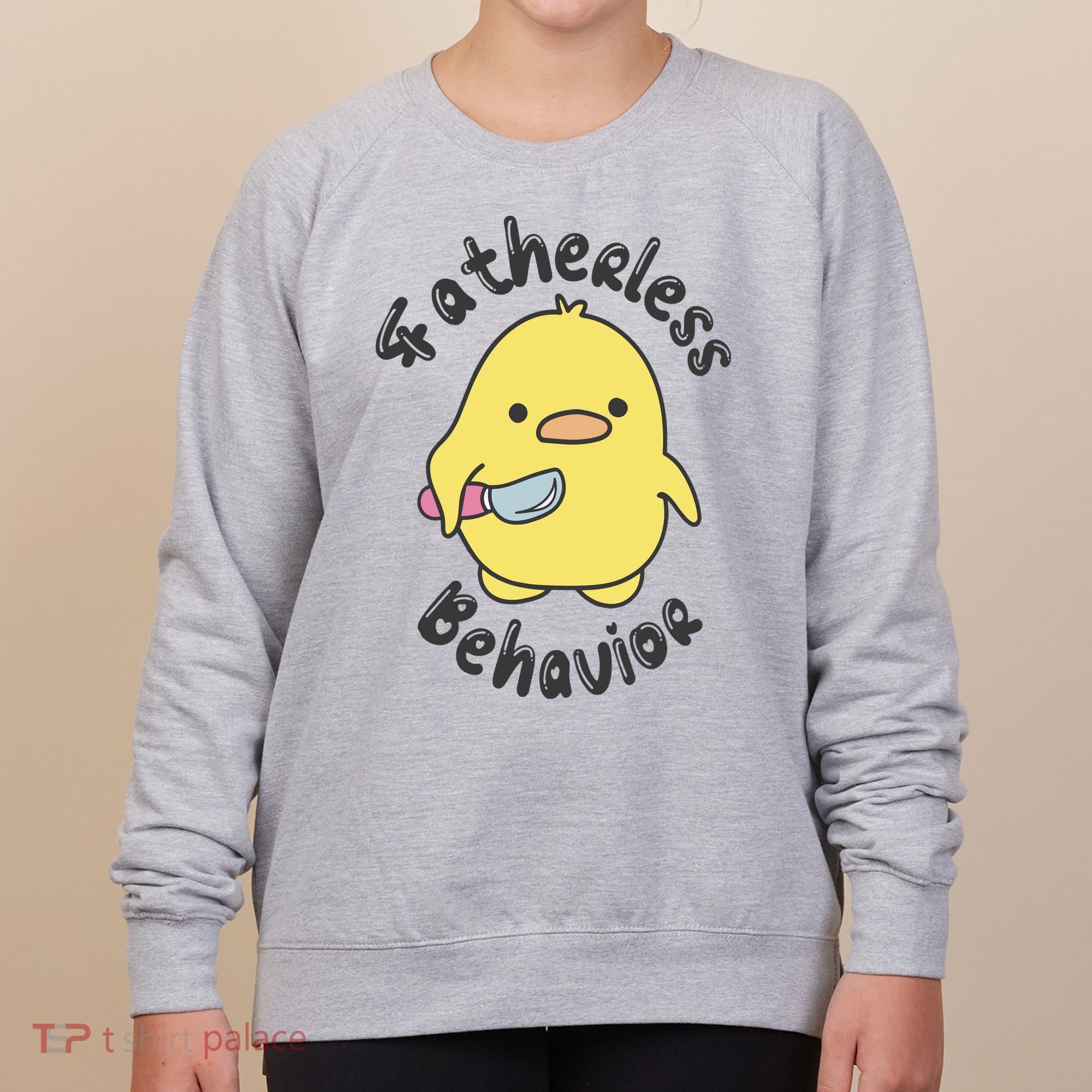 Fatherless Behavior Funny Mental Health Women's Sweatshirt