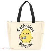 Fatherless Behavior Funny Mental Health Tote Bag thumb 0