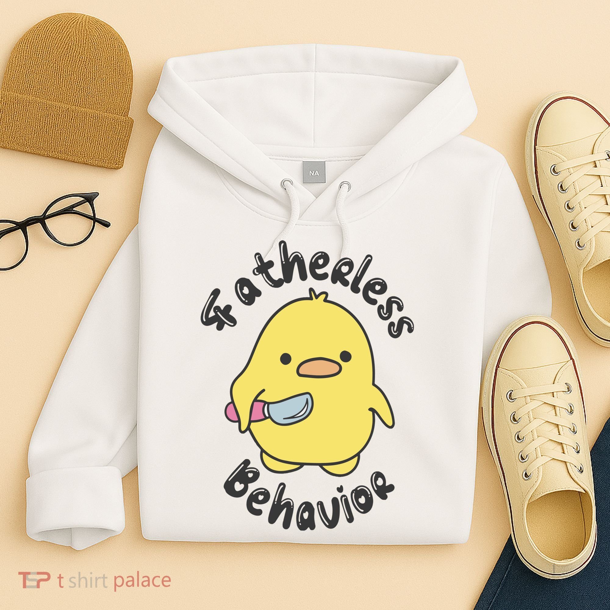 Fatherless Behavior Funny Mental Health Hoodie