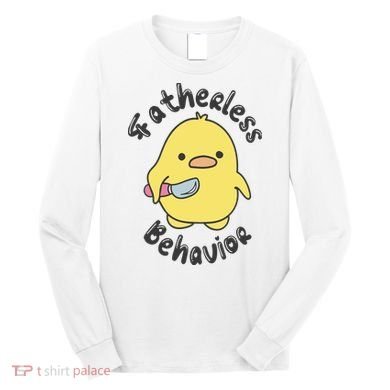 Fatherless Behavior Funny Mental Health Long Sleeve Shirt