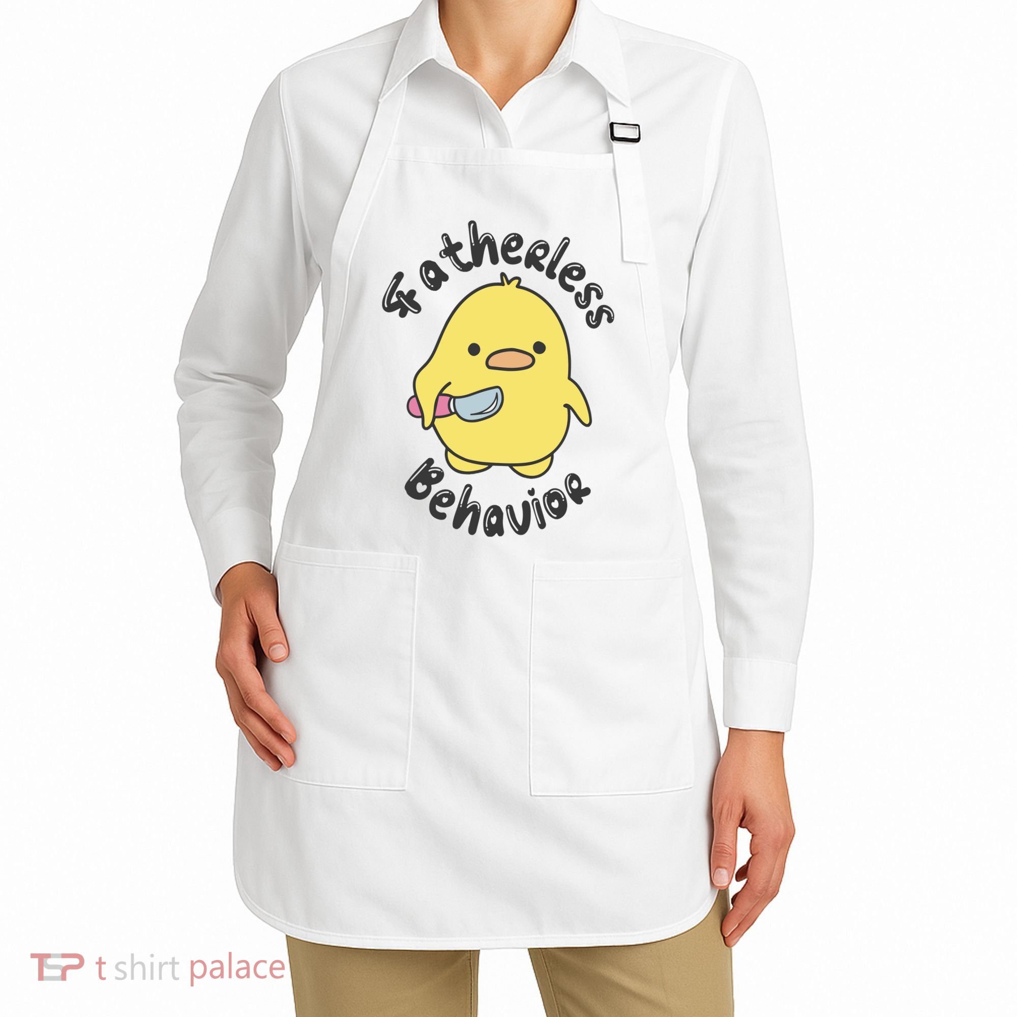 Fatherless Behavior Funny Mental Health Apron
