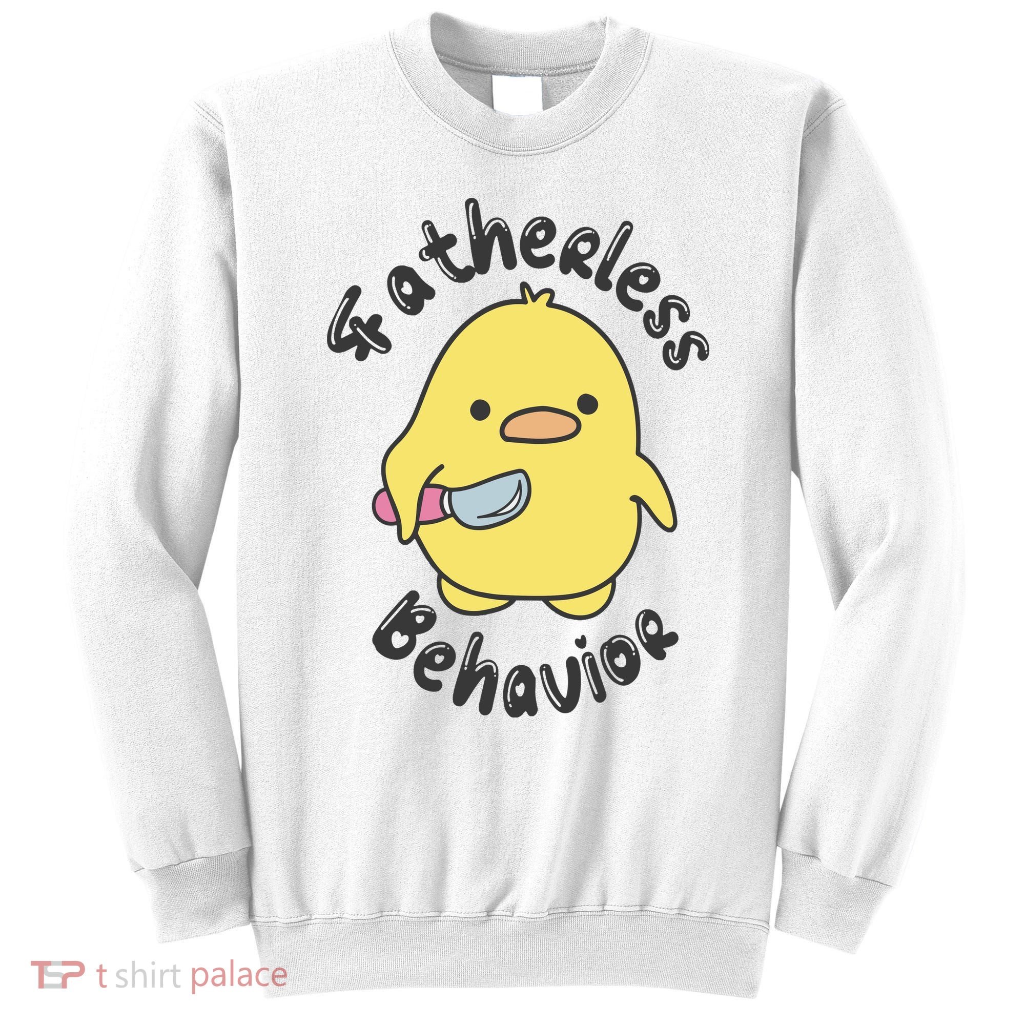 Fatherless Behavior Funny Mental Health Sweatshirt