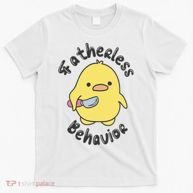 Fatherless Behavior Funny Mental Health T-Shirt