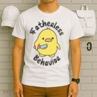 Fatherless Behavior Funny Mental Health T-Shirt thumb 6