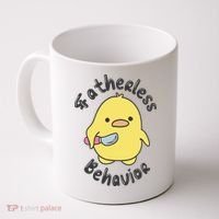 Fatherless Behavior Funny Mental Health Coffee Mug thumb 0
