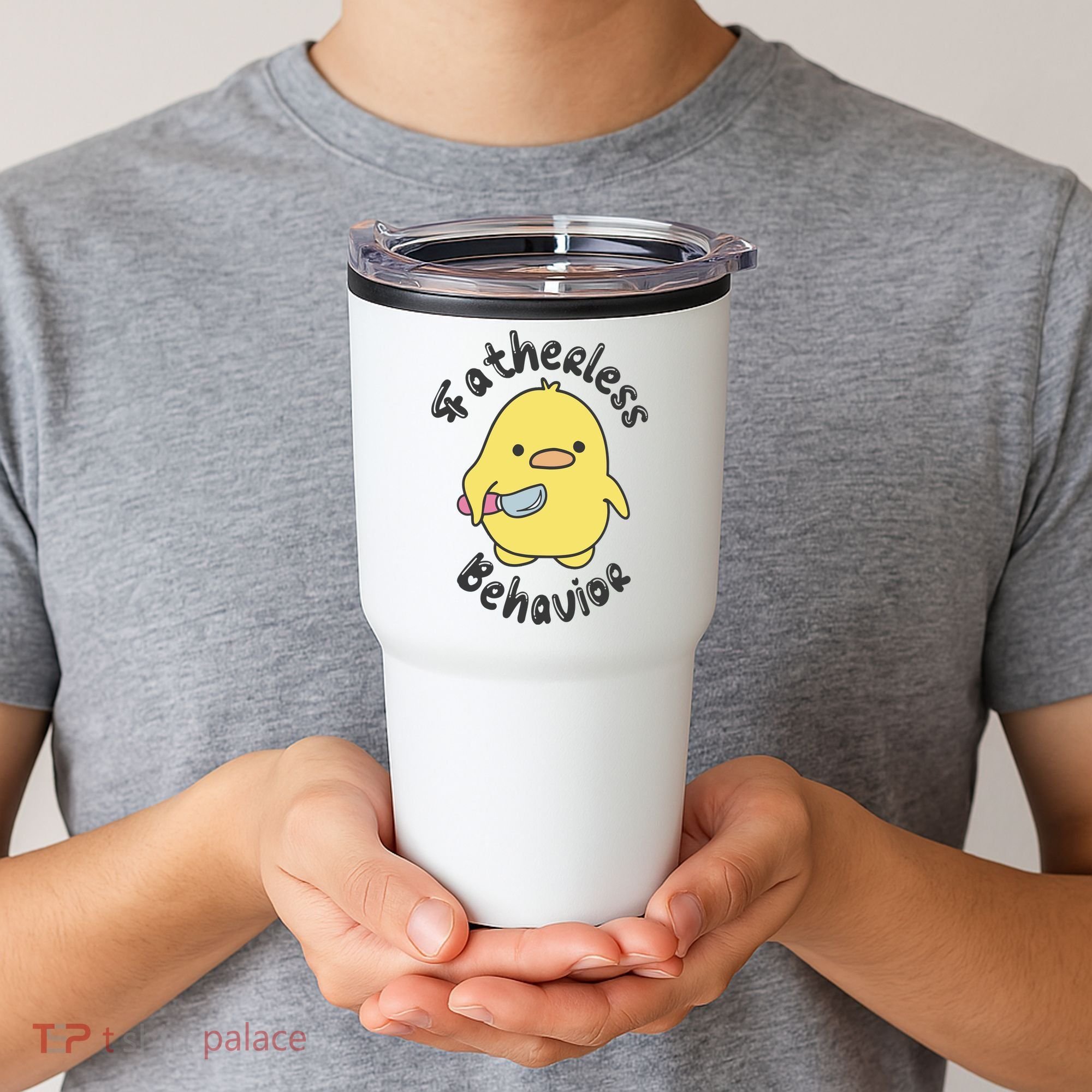 Fatherless Behavior Funny Mental Health Tumbler