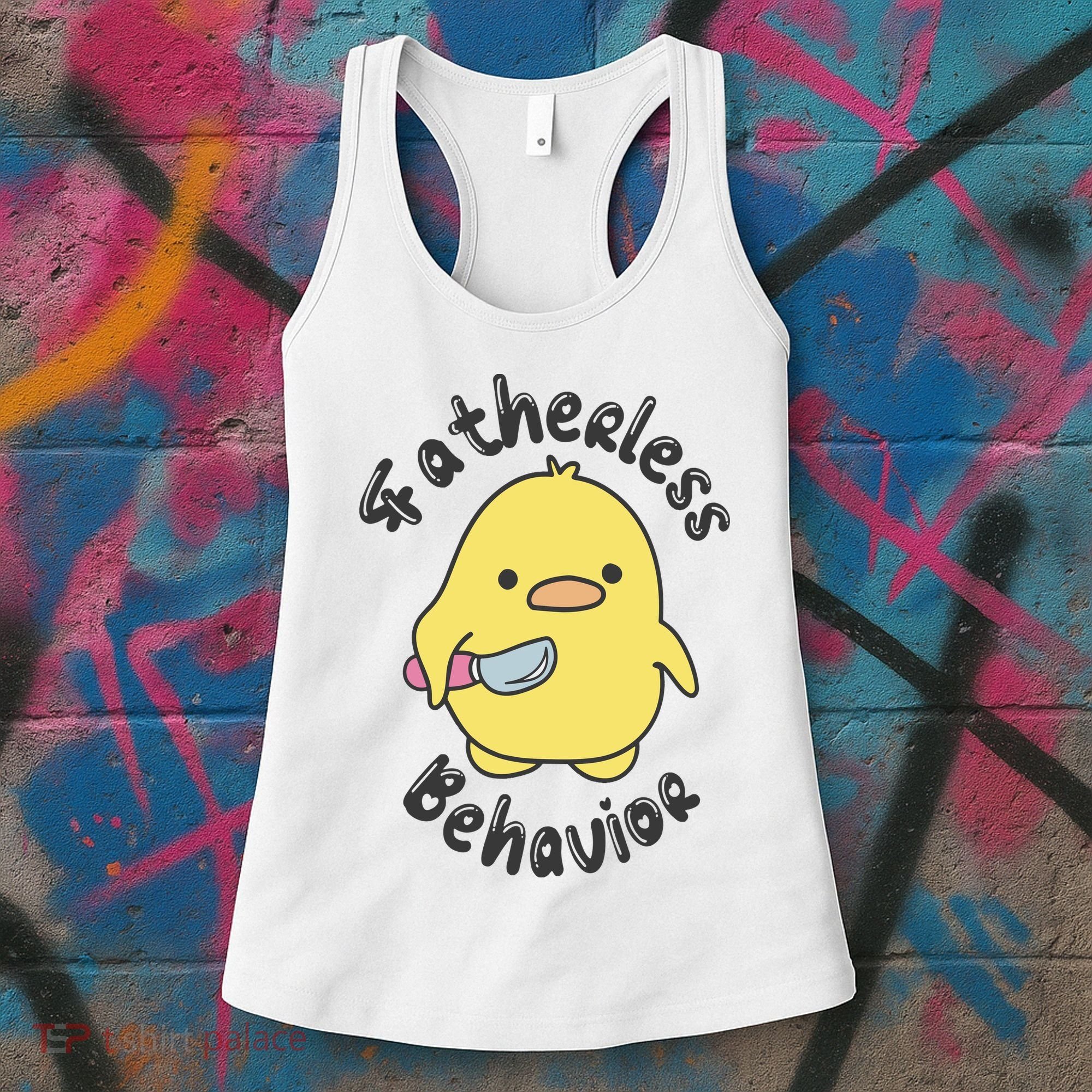 Fatherless Behavior Funny Mental Health Women's Tank Top