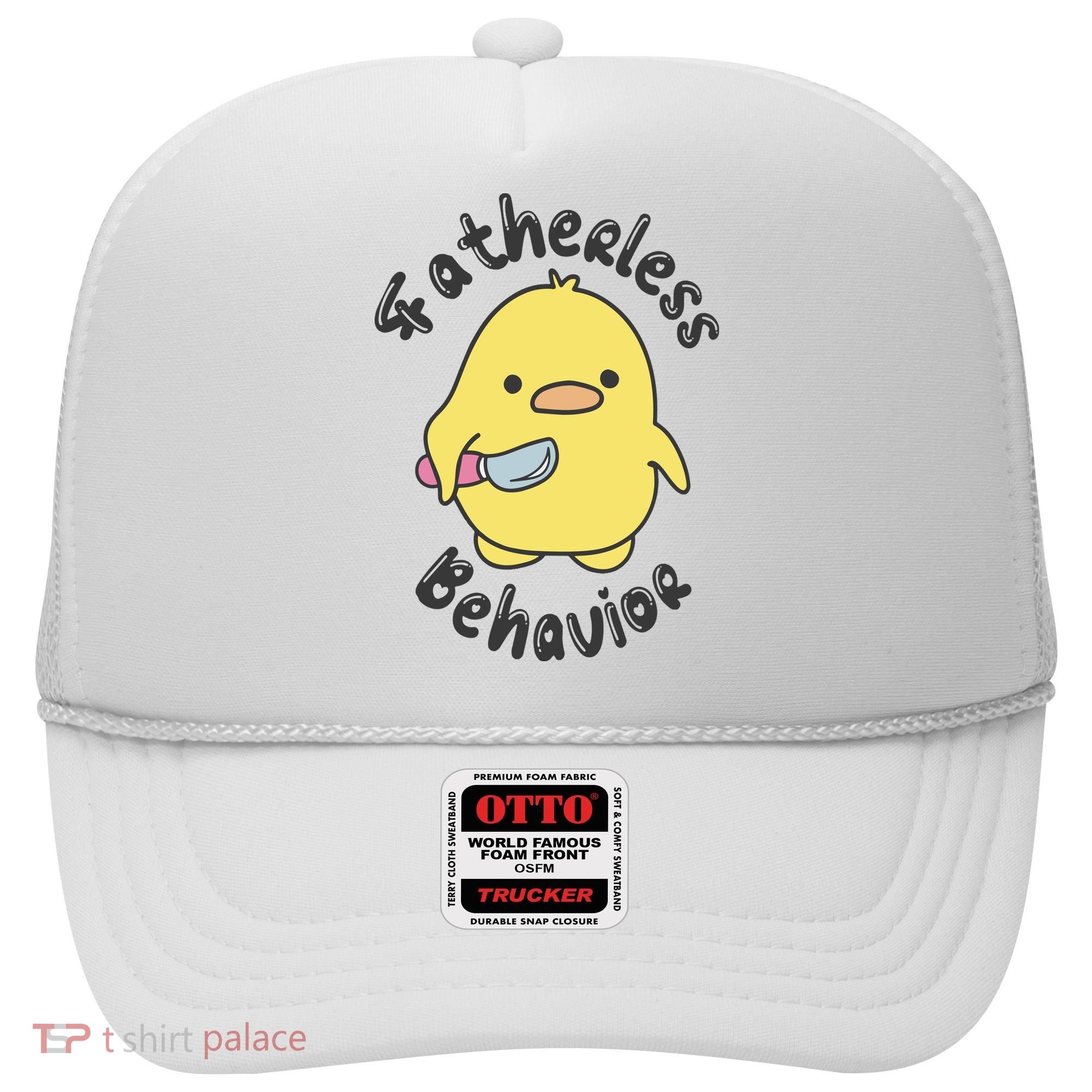 Fatherless Behavior Funny Mental Health Hat